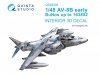 Quinta Studio QD48305 AV-8B Early 3D-Printed & coloured Interior on decal paper (Hasegawa) 1/48